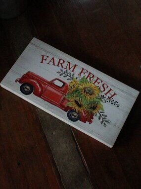 Hobby Lobby "Farm Fresh" Canvas Wall Art